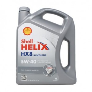 Shell helix hx8 5w-40 4l
