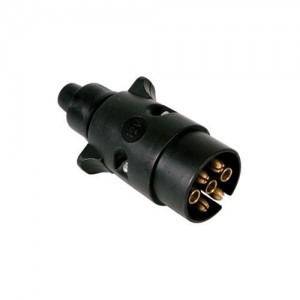 Utánfutó dugvilla 7 pólusú műanyag