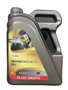 Lotos semisynthetic 10w-40 SN 5l