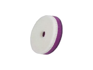 Zvizzer doodle wool-pad white (DA excenteres géphez) 5-set 80mm