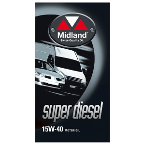 Midland super d 15w-40 204l