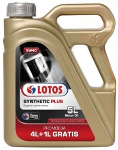 Lotos synthetic plus 5w-40 5l