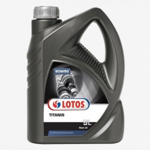 Lotos titanis 80w-90 gl5 5l