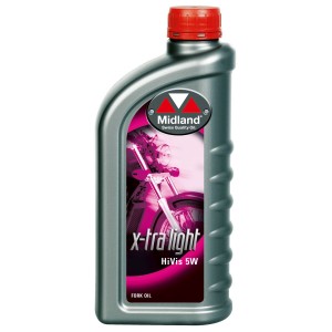 Midland fork oil x-tra light 5w 1l